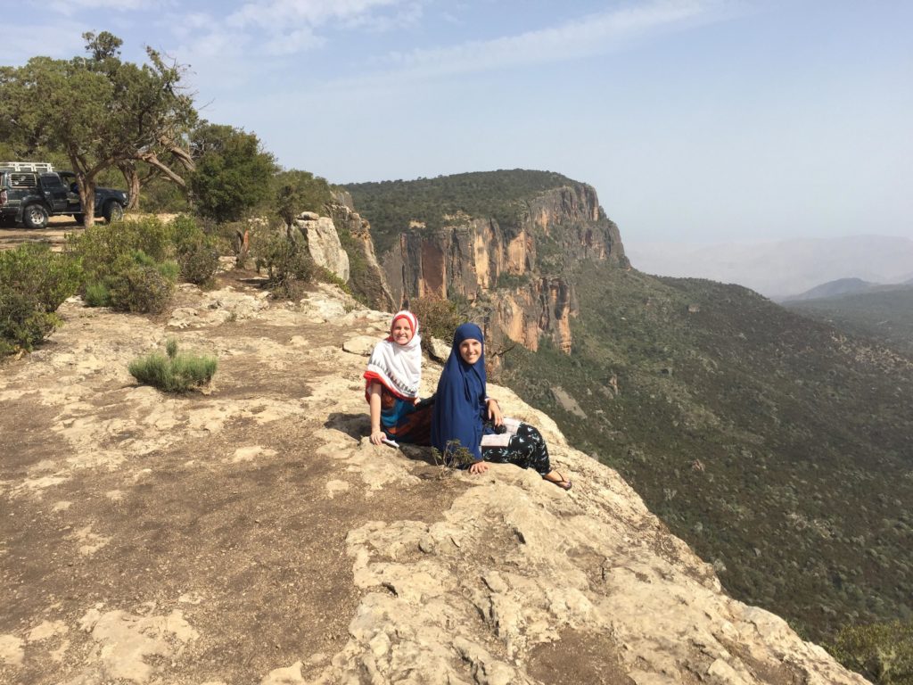 GroundTruth reporting fellows Laura Heaton (left) and Nichole Sobecki are pictured in Somalia. (GroundTruth)