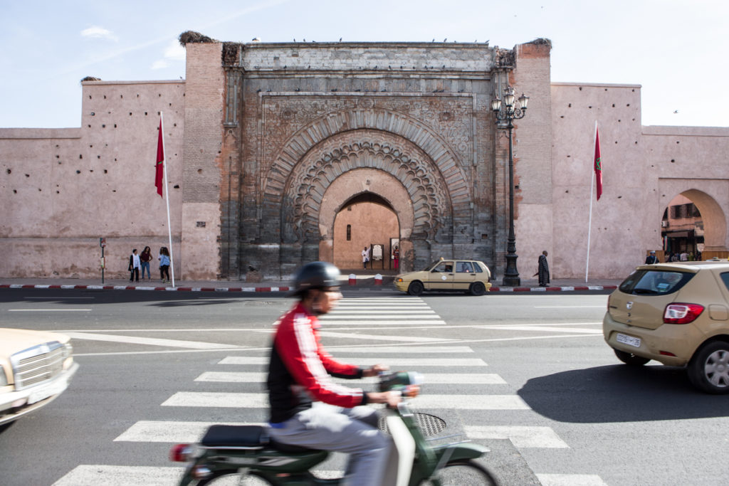 COP22 was held just outside the 12th century walls that surround Marrakech's medina. (Photo by David Tong/Flickr)