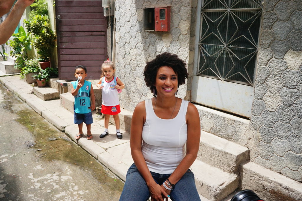 Marielle Franco, one of a handful of black women in Brazilian politics, was shot and killed in what police are calling an assassination. (Leonardo Coehlo/The GroundTruth Project)