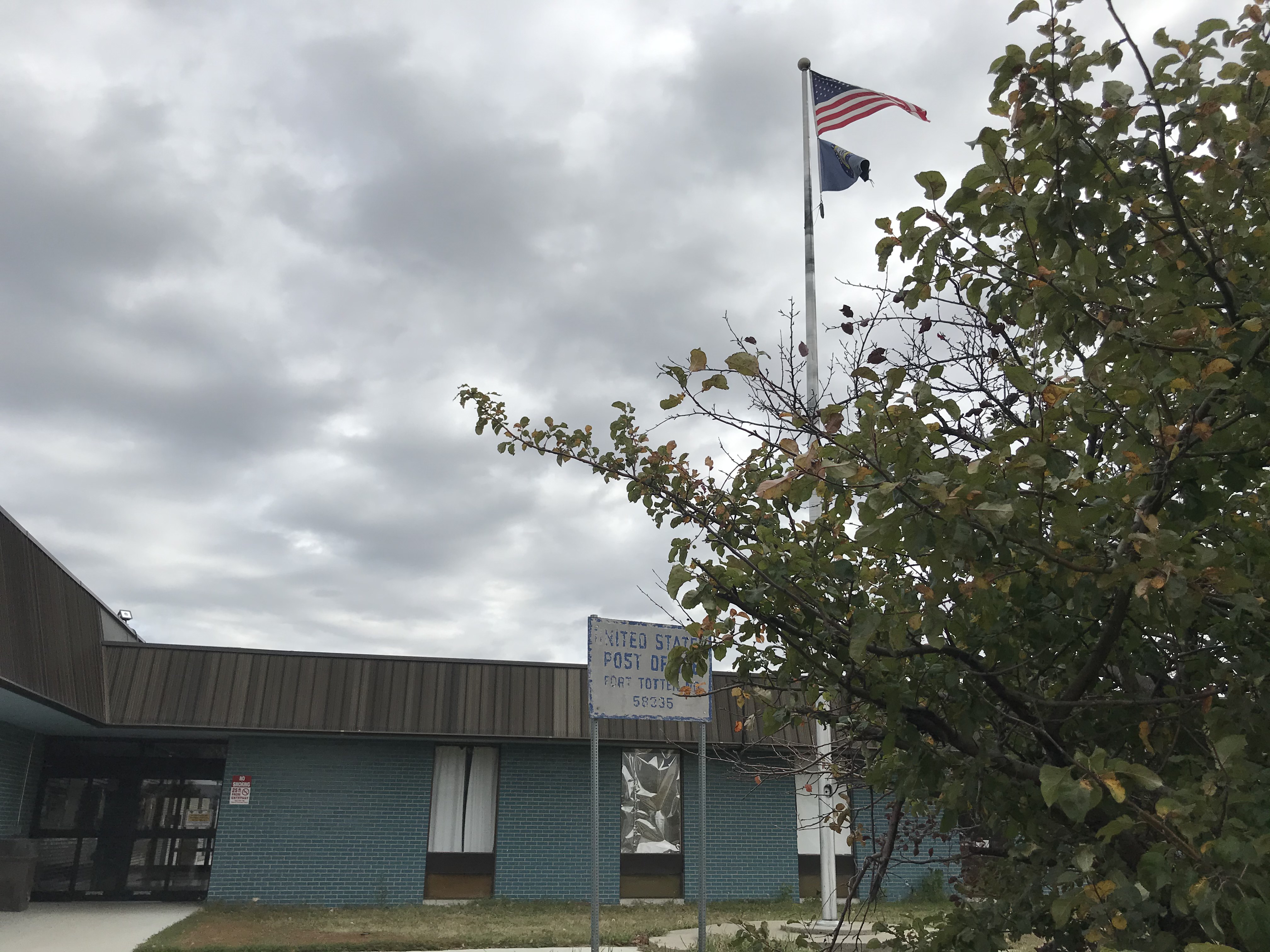 Fort Totten tribal office_post office sign (1) The GroundTruth Project